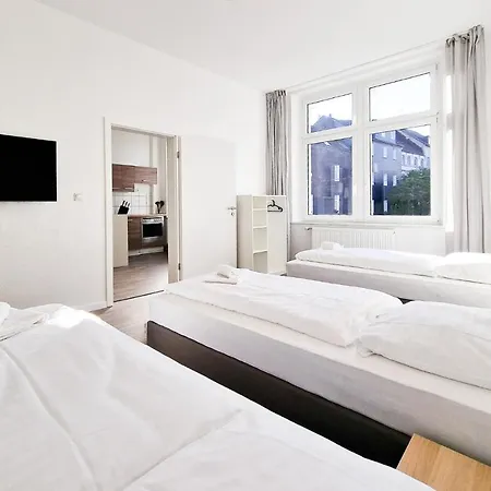 Apartamento Raj Living - Several 1 Fitter With Kitchen And Washing Machine - 25 Min Messe Dus Duisburgo