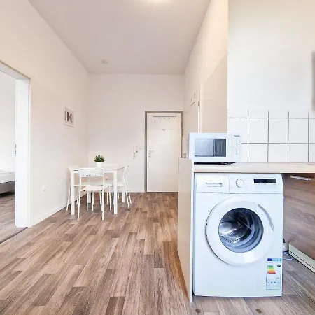 Apartamento Raj Living - Several 1 Fitter With Kitchen And Washing Machine - 25 Min Messe Dus Duisburgo