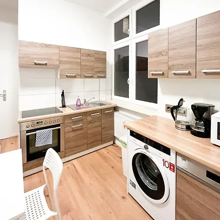 Apartamento Raj Living - Several 1 Fitter With Kitchen And Washing Machine - 25 Min Messe Dus Duisburgo